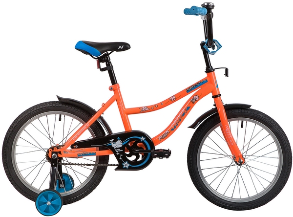 Велосипед NOVATRACK 18" NEPTUNE оранжевый
