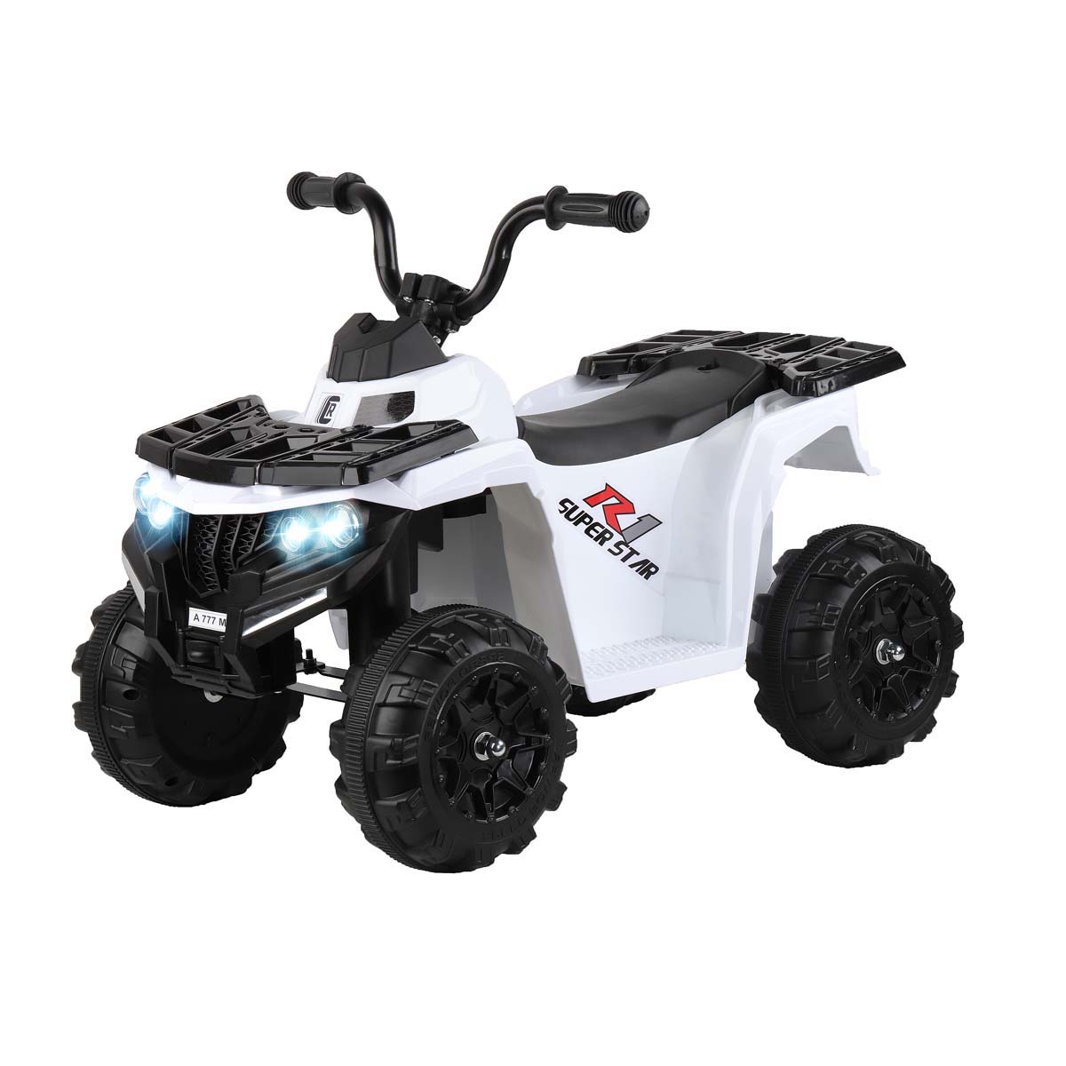 белый - Детский квадроцикл на аккумуляторе CR004