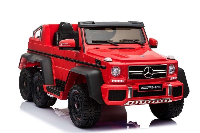 красный - Электромобиль Mercedes-Benz G63-AMG 4WD A006AA (Лицензионная модель) с дистанционным управлением