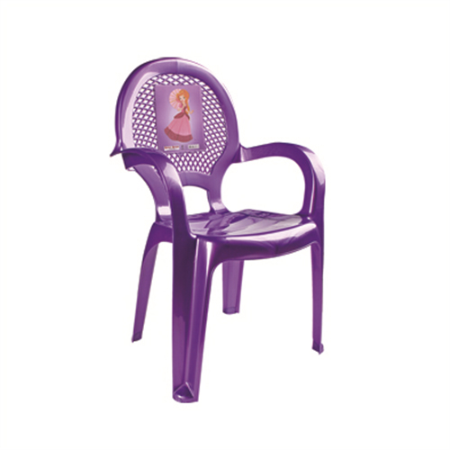 Фиолетовый - DUNYA  Детский стульчик с рисунком