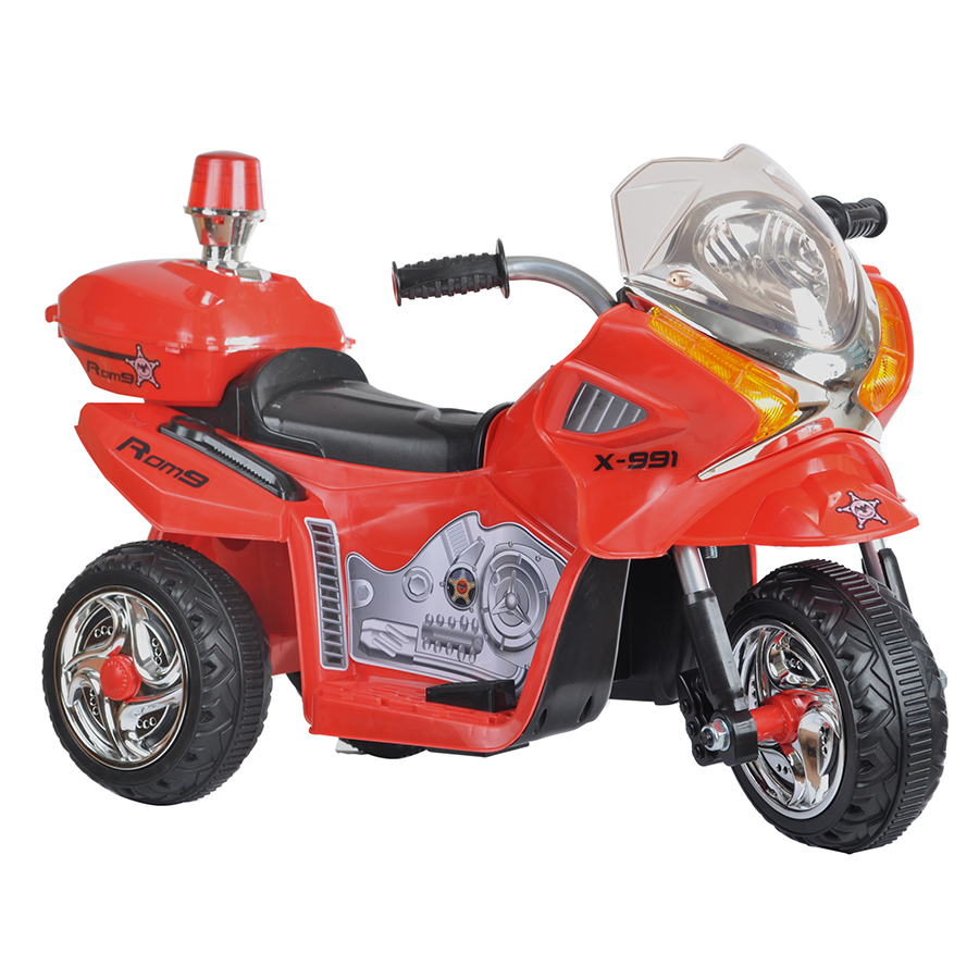 красный  RED - JIAJIA Электромотоцикл JT368, батарея 6V4.5Ah, 3-6 лет