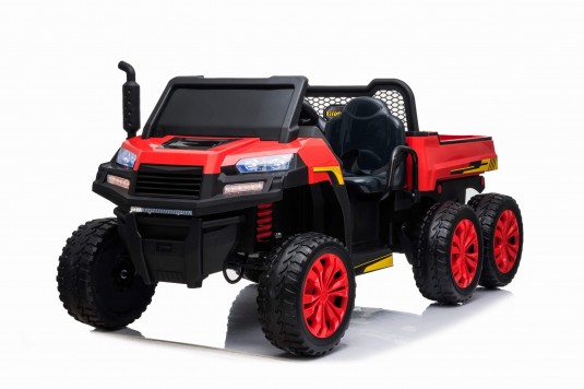 красный - Детский электромобиль Т100ТТ с дистанционным управлением