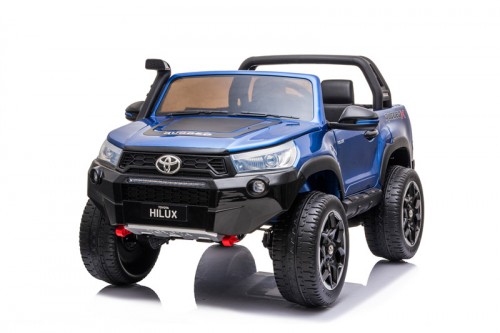 синий глянец - Электромобиль Toyota Hilux DK-HL850 (лицензионная модель) с дистанционным управлением
