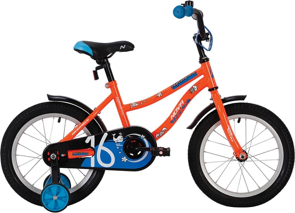Велосипед NOVATRACK 12" NEPTUNE оранжевый