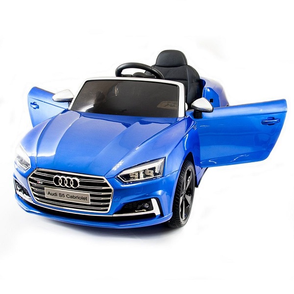 синий глянец - Электромобиль Audi S5 Cabriolet (Лицензионная модель) с дистанционным управлением