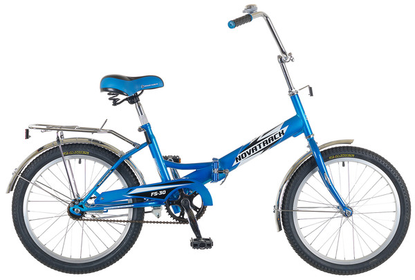 Велосипед NOVATRACK 20" складной FS30 синий