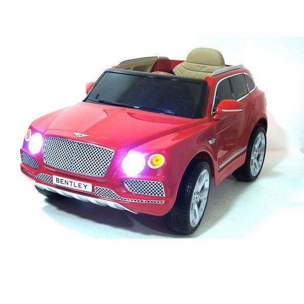 красный - Электромобиль Bentley Bentayga JJ2158 (лицензионная модель) с дистанционным управлением