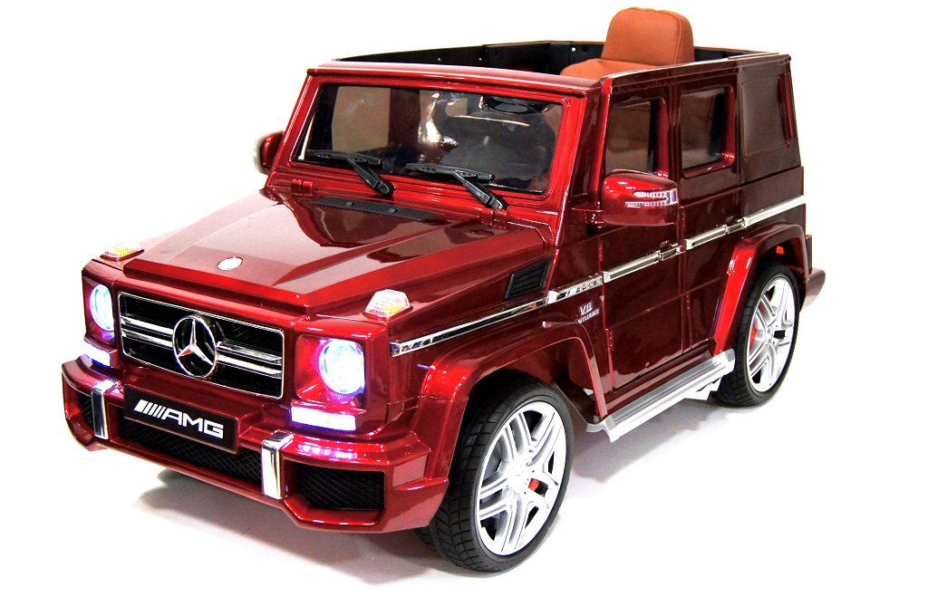 вишневый глянец - Mercedes-Benz G63 (Лицензионная модель) с дистанционным управлением