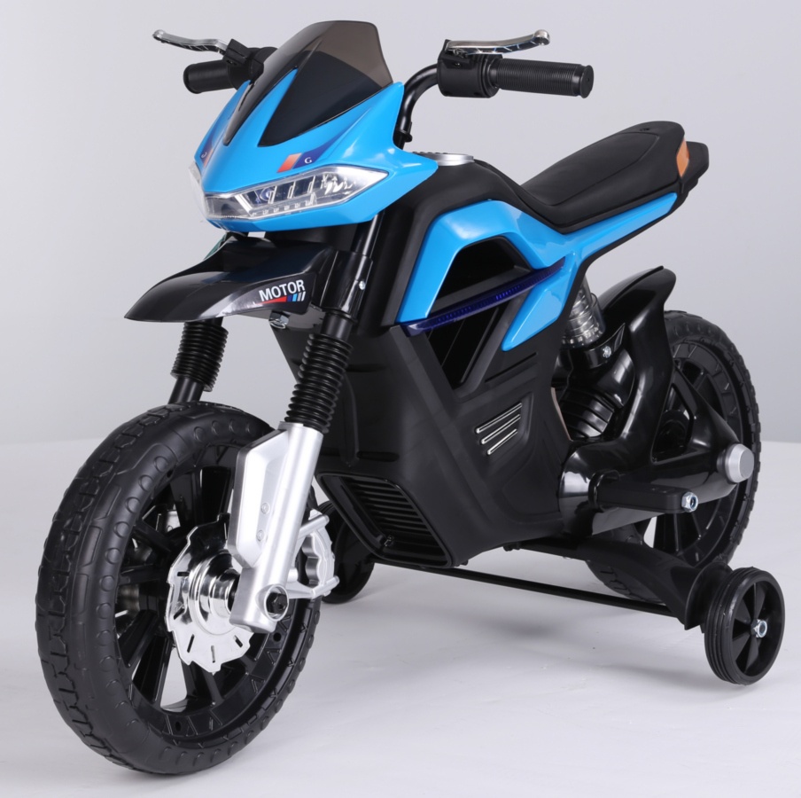 голубой - Мотоцикл на аккуммуляторе