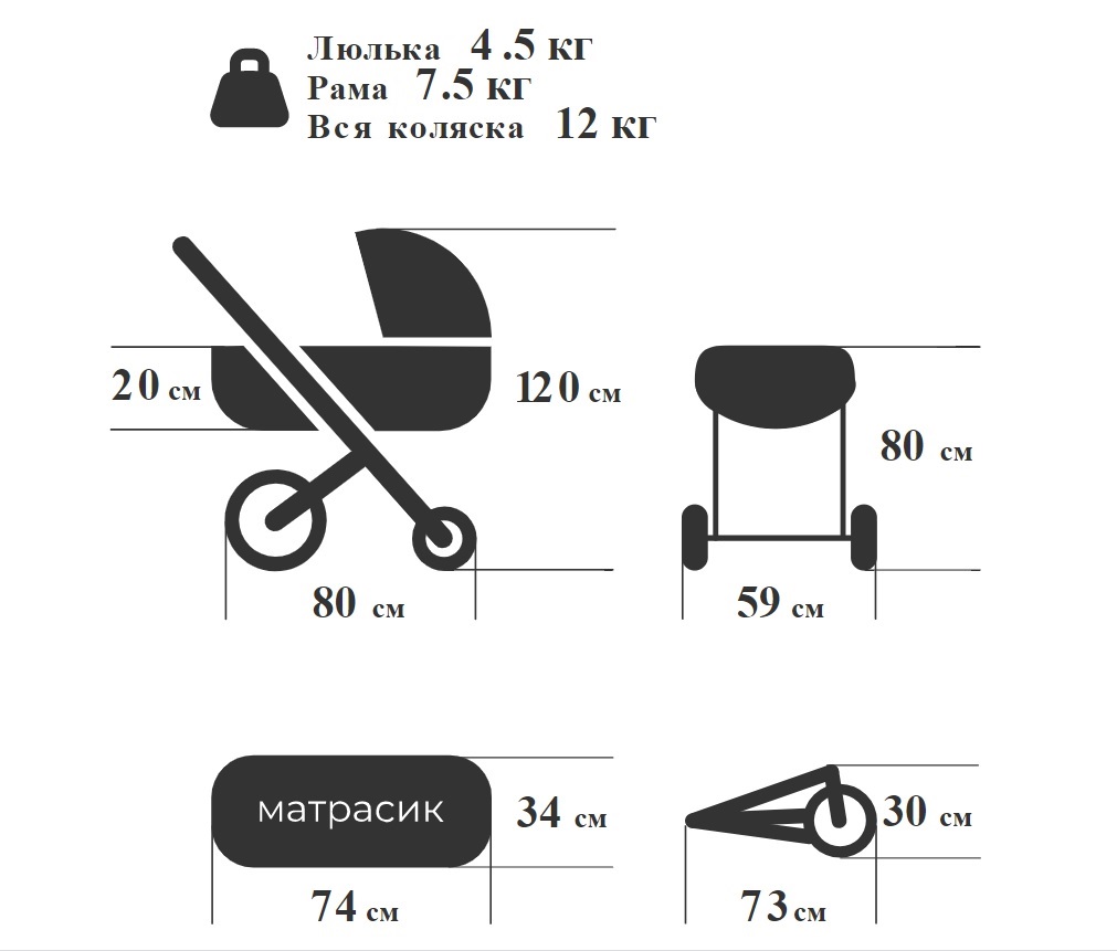 Устройство детской коляски схема