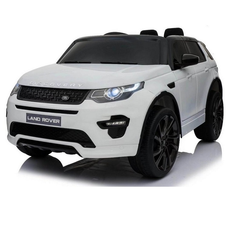 белый - Электромобиль Land Rover Discovery Sport O111OO (Лицензионная модель) с дистанционным управлением