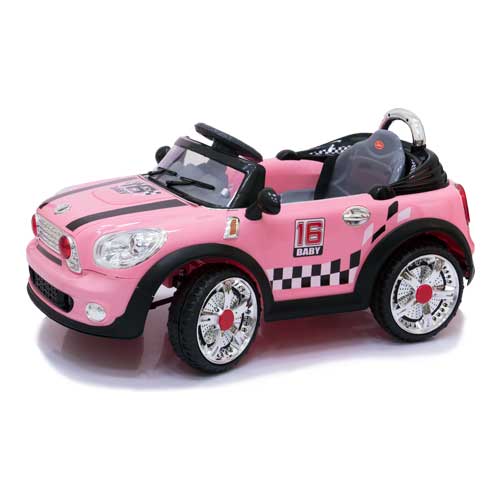 pink - Электроавтомобиль Jetem Cluber
