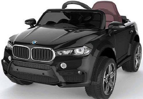 черный - Электромобиль BMW O006OO VIP с дистанционным управлением