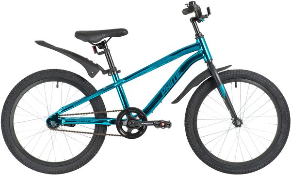 Велосипед NOVATRACK 20" PRIME синий металлик