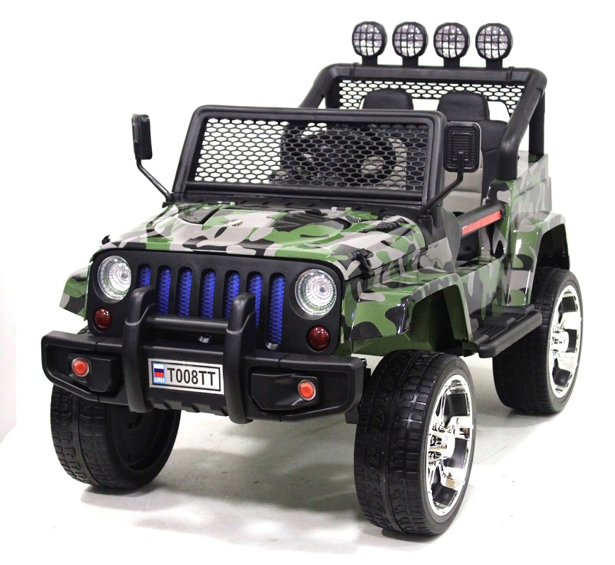 камуфляж - Электромобиль Jeep T008TT с дистанционным управлением