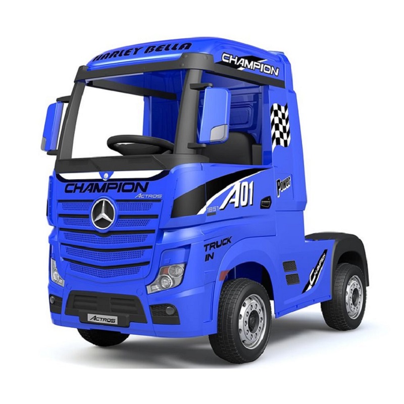 синий (краска) - Грузовик Mercedes-Benz Truck