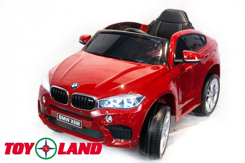 красный (краска) - Электромобиль BMW X6M mini