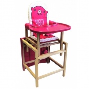 Стол-стул для кормления Babys (трансформер) лак
