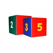Кубик "Бросайка Цифры", 25*25 см