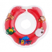 Надувной круг на шею для плавания малышей Flipper 0+