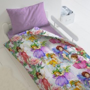 Комплект постельного белья "Непоседа", 70х70 (4617-1/лиловый Цветочные феи)