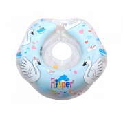 Надувной круг на шею для плавания малышей Flipper 0+ с музыкой "Лебединое озеро"