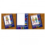 Планшет и набор карточек Одежда "Логико-малыш"